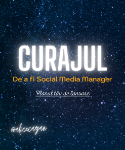 Aici este Alice Cazan, Social Media Manager, de peste 4 ani, care a creat Prima Agendă din România pentru Social Media Manager.