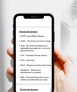 Aici este Alice Cazan, Social Media Manager, de peste 4 ani, care a creat Prima Agendă din România pentru Social Media Manager.